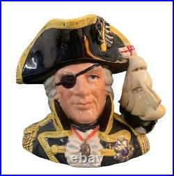 Royal Doulton Character Jug of The Year 1993'Vice-Admiral Lord Nelson' D6932