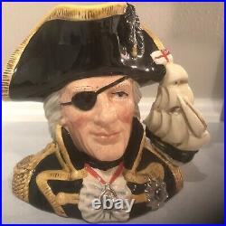 Royal Doulton Character Jug of the Year 1993 D6932 Vice-Admiral Lord Nelson