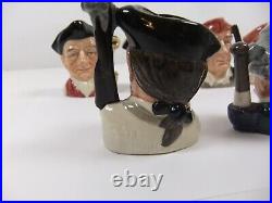 Royal Doulton Character Jugs From Williamsburg Miniature Mini Toby Jugs