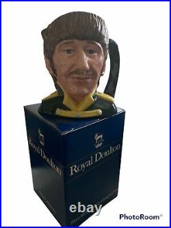 Royal Doulton Character Jugs Full Set of Beatles jugs mint condition