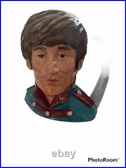 Royal Doulton Character Jugs Full Set of Beatles jugs mint condition
