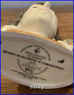 Royal Doulton Character Jugs King George VI & Queen Elizabeth II Limited Ed