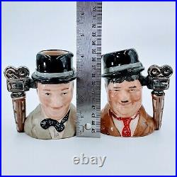 Royal Doulton Character Jugs Laurel & Hardy. Limited Edition. 5. Pre-owned