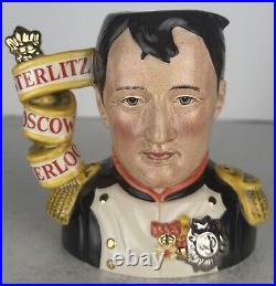 Royal Doulton Character Jugs Napoleon and Wellington D7001 & D7002