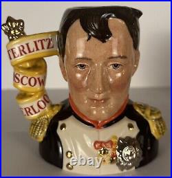 Royal Doulton Character Jugs Napoleon and Wellington D7001 & D7002