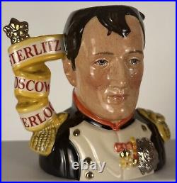 Royal Doulton Character Jugs Napoleon and Wellington D7001 & D7002