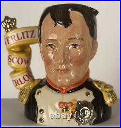 Royal Doulton Character Jugs Napoleon and Wellington D7001 & D7002