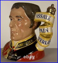 Royal Doulton Character Jugs Napoleon and Wellington D7001 & D7002