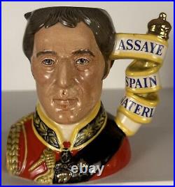 Royal Doulton Character Jugs Napoleon and Wellington D7001 & D7002