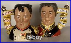 Royal Doulton Character Jugs Napoleon and Wellington D7001 & D7002 (Ltd. Ed.)