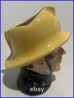 Royal Doulton Character Jugs Policeman Fireman Postman & Engine Driver Small 4