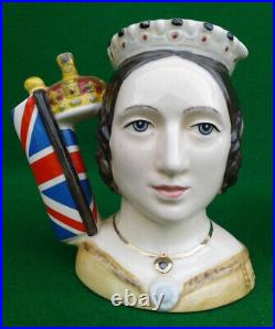 Royal Doulton Character Jugs Queen Victoria D7072 & Prince Albert D7073