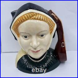 Royal Doulton Character Jugs Set -8 with Henry VIII, Six Wives & Sir Thomas Large