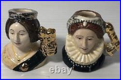 Royal Doulton Character Jugs Set of Kings & Queens of the Realm