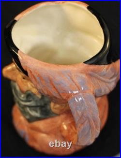 Royal Doulton Character Jugs Small Size Falstaff Mark Twain & Benjamin Franklin