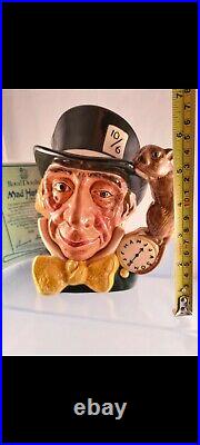 Royal Doulton Character Jugs The Mad Hatters, rare set of all 8