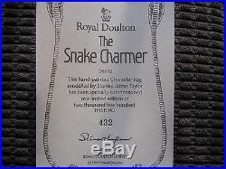 Royal Doulton Character Jugs The Snake Charmer No. 432