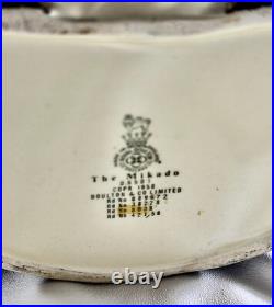 Royal Doulton Character Limited Jug 7 The Mikado D6501 1958 Rare