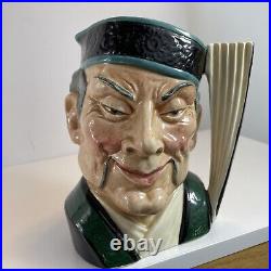 Royal Doulton Character Limited Jug 7 The Mikado D6501 1958 Rare England