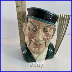 Royal Doulton Character Limited Jug 7 The Mikado D6501 1958 Rare England