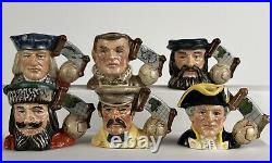 Royal Doulton Character MINI JUGS (Set of 6) EXPLORERS