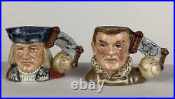 Royal Doulton Character MINI JUGS (Set of 6) EXPLORERS