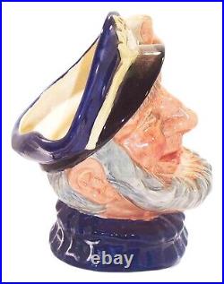 Royal Doulton Character Mug/Jug Old Salt with Mermaid Handle D6551 1960