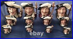 Royal Doulton Character Mugs, The Three Musketeers