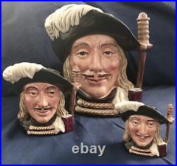 Royal Doulton Character Mugs, The Three Musketeers