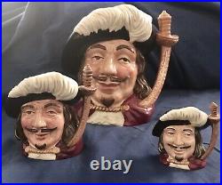 Royal Doulton Character Mugs, The Three Musketeers