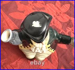 Royal Doulton Character Teapot LONG JOHN SILVER D6853 & FALSTAFF D6854, 1989