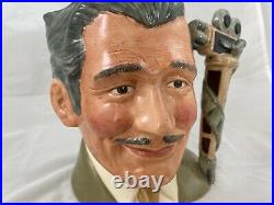 Royal Doulton Character Toby Jug, Clark Gable, The Celebrity Collection D-6709
