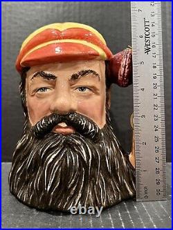 Royal Doulton Character Toby Jug D7032 W. G. Grace Test Cricket RARE! Ships Free