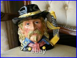 Royal Doulton Character Toby Jug General Armstrong Custer D7079 US Cavalry