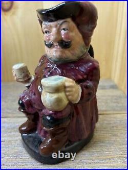 Royal Doulton Character Toby Jug Mug Sir John Falstaff sitting 8328A