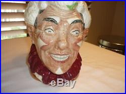 Royal Doulton Character Toby Jug Mug The Clown 1950 -rare