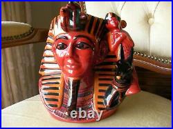 Royal Doulton Character Toby Jug Pharaoh Flambe Limited Edition + Cert D7028