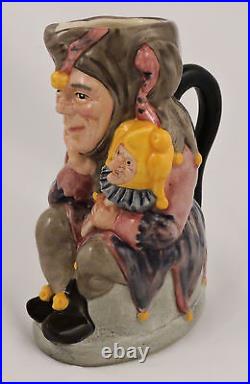 Royal Doulton Character Toby Jug The Jester D6910 Limited Edition #750 5 Medium