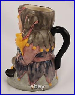 Royal Doulton Character Toby Jug The Jester D6910 Limited Edition #750 5 Medium