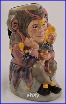 Royal Doulton Character Toby Jug The Jester D6910 Limited Edition #750 5 Medium