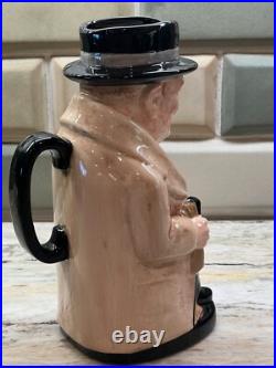 Royal Doulton Character Toby Jug Winston Churchill 9 Large