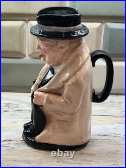 Royal Doulton Character Toby Jug Winston Churchill 9 Large