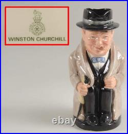 Royal Doulton Character Toby Jug Winston Churchill-Large No Box 77425