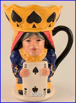 Royal Doulton Character Toby Jugs King And Queen Of Clubs Spades Diamonds