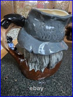 Royal Doulton Character Toby Mug Jug RIP VAN WINKLE D6438 1954 Large Estate