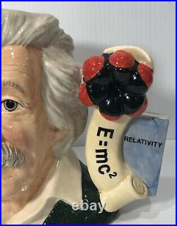 Royal Doulton Character Topy Jug Albert Einstein D7023