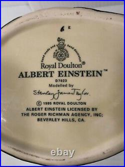 Royal Doulton Character Topy Jug Albert Einstein D7023