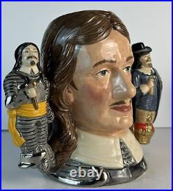 Royal Doulton Character double handle Jug of OLIVER CROMWELL D6968