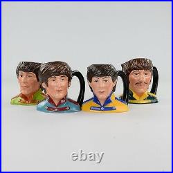 Royal Doulton Charater Jugs, The Beatles, Set Of 4