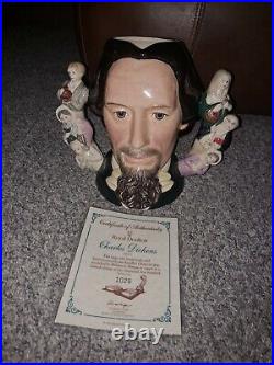 Royal Doulton Charles Dickens D6939 Ltd Ed 1026/2500 With Certificate COA